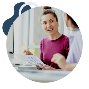 outsourced controller services showing financial report to client